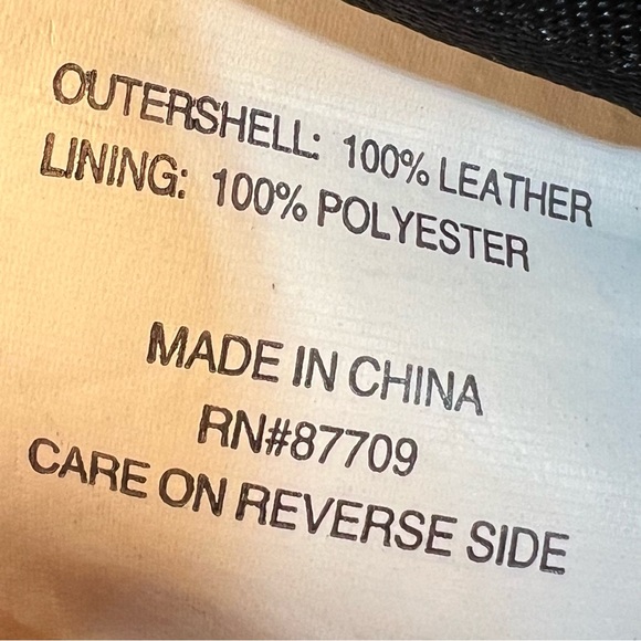 Leather Vest Black Zip Up Leather Limited Full Zip Biker Women's XL - Picture 7 of 7